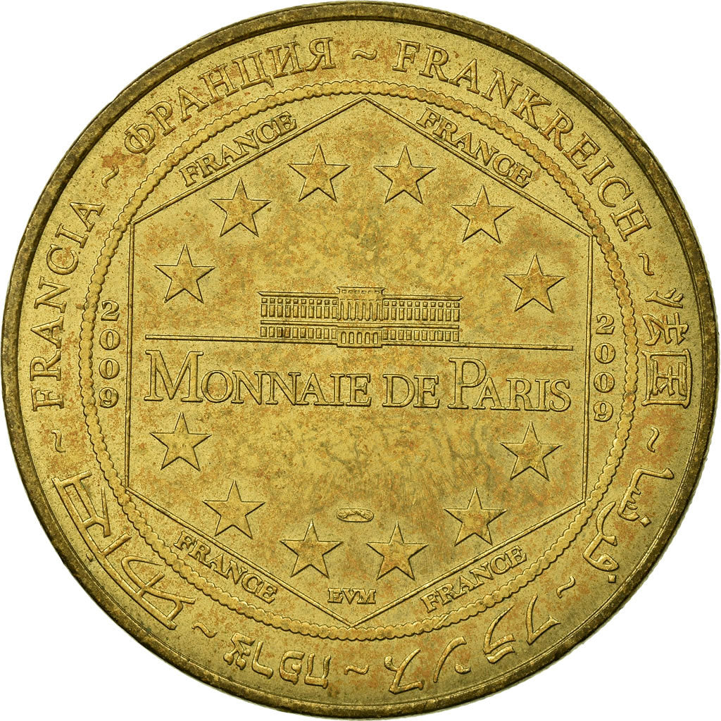 Francia, Token, Touristic token, 12/ Viaduc de Millau, 2009, Monnaie de Paris