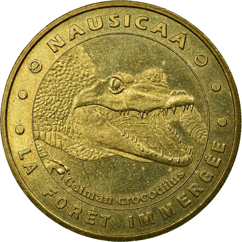 Francia, Token, Touristic token, Boulogne-sur Mer  - Nausicaa n° 5, 2004