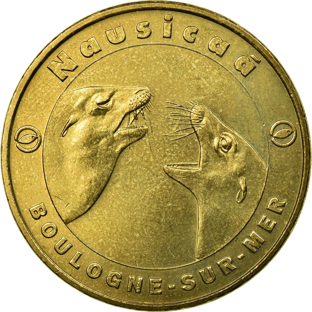Francia, Token, Touristic token, Boulogne-sur Mer  - Nausicaa n° 3, 2006