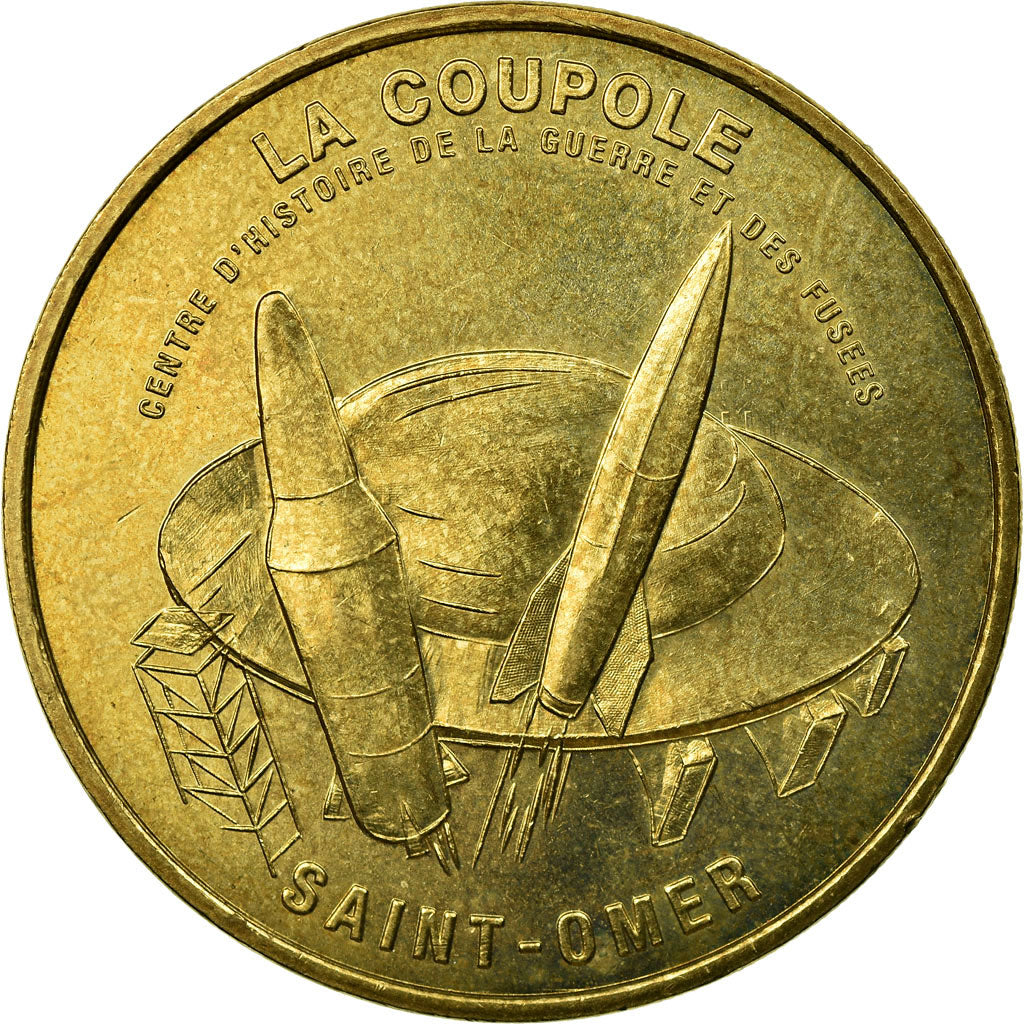 France, Token, Touristic token, Helfaut - La Coupole n°1, 2006, Monnaie de