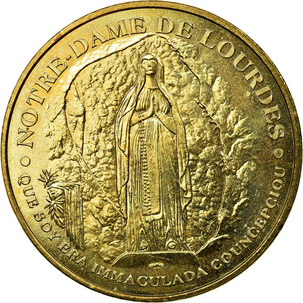 Frankrijk, Token, Toeristisch fiche, Lourdes - Sainte Bernadette, 2003, Monnaie
