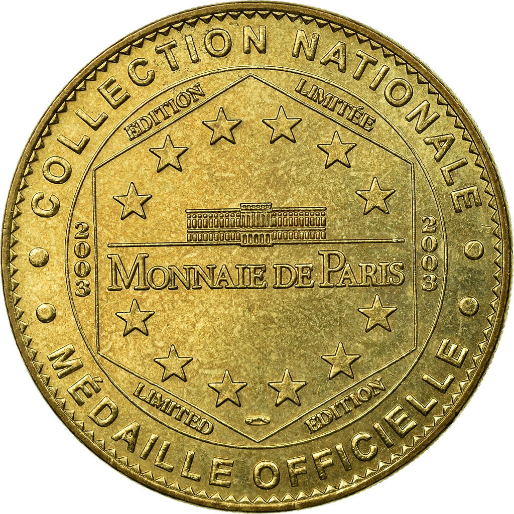 Francia, Token, Touristic token, Etretat -  Les Falaises, 2003, Monnaie de