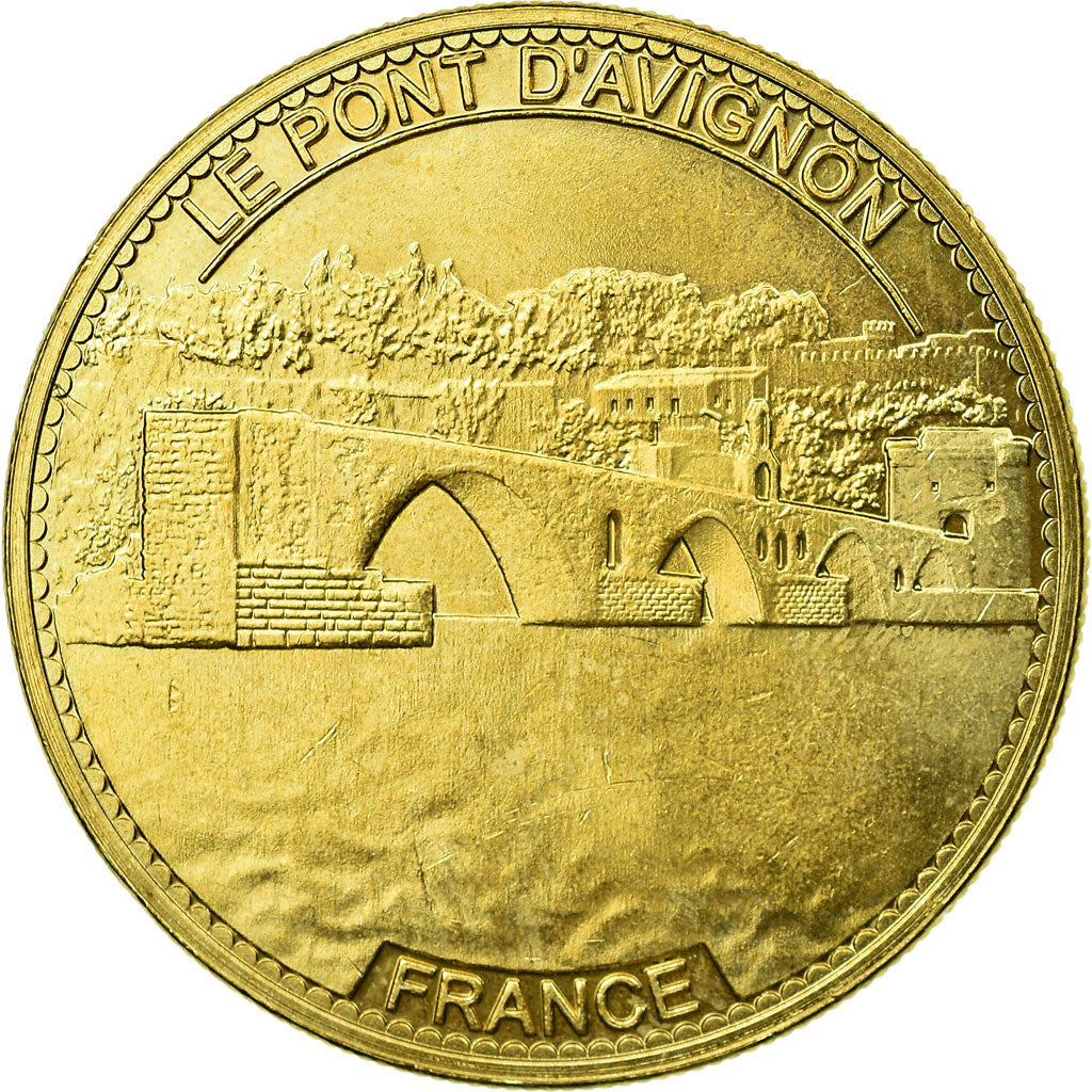 France, Token, Touristic token, Avignon - Le Pont d'Avignon, 2013, Médailles et