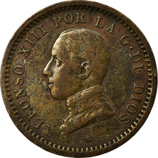 Moneda, España, Alfonso XIII, 2 Centimos, 1912, Madrid, BC+, Cobre, KM:732
