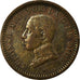 Moneda, España, Alfonso XIII, 2 Centimos, 1912, Madrid, BC+, Cobre, KM:732