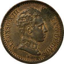 Coin, Spain, Alfonso XIII, 2 Centimos, 1905, Madrid, VF(30-35), Copper, KM:722