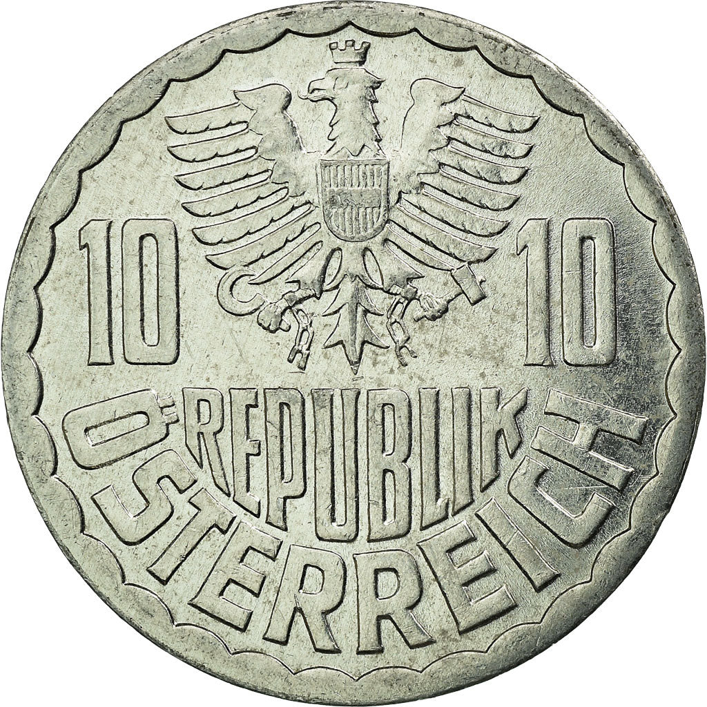 Monnaie, Autriche, 10 Groschen, 1997, Vienna, TTB, Aluminium, KM:2878