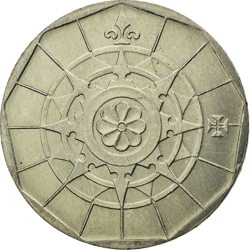 Coin, Portugal, 20 Escudos, 2000, AU(55-58), Copper-nickel, KM:634.2