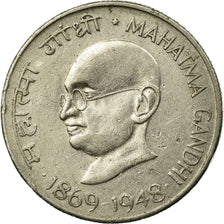 Moneta, REPUBBLICA DELL’INDIA, 50 Paise, 1969, MB+, Nichel, KM:59