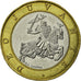 Coin, Monaco, Rainier III, 10 Francs, 1989, EF(40-45), Bi-Metallic, KM:163