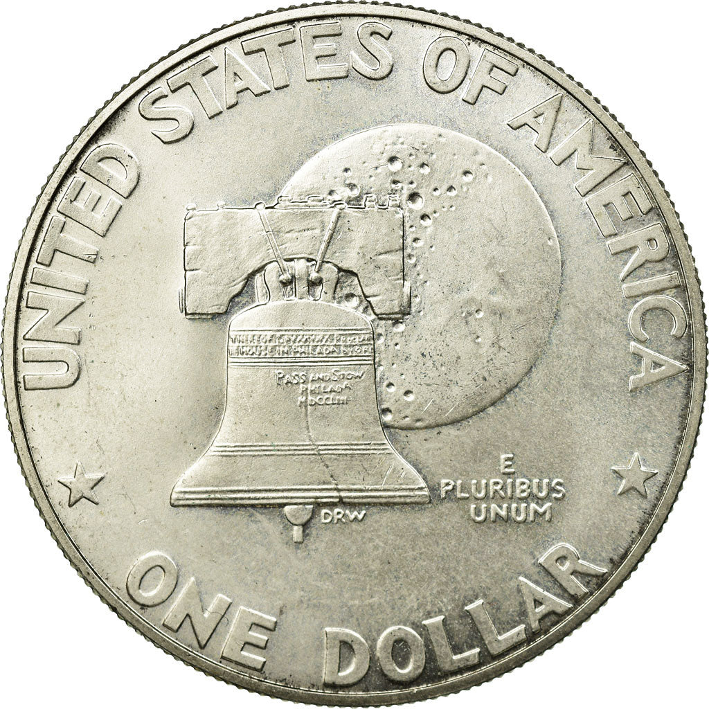 Coin, United States, Eisenhower Dollar, Dollar, 1976, U.S. Mint, San Francisco