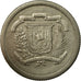 Coin, Dominican Republic, 25 Centavos, 1981, VF(30-35), Copper-nickel, KM:51