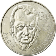 Münze, Frankreich, André Malraux, 100 Francs, 1997, SS, Silber, KM:1188