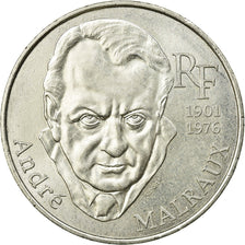 Moneta, Francia, André Malraux, 100 Francs, 1997, BB, Argento, KM:1188