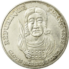 Coin, France, Clovis, 100 Francs, 1996, VF(30-35), Silver, KM:1180, Gadoury:953