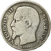 Moeda, França, Napoleon III, Napoléon III, Franc, 1854, Paris, VF(20-25)