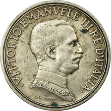 Coin, Italy, Vittorio Emanuele III, 2 Lire, 1916, Rome, EF(40-45), Silver, KM:55