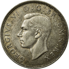 Coin, Great Britain, George VI, Florin, Two Shillings, 1939, EF(40-45), Silver