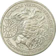 Coin, GERMANY - FEDERAL REPUBLIC, 10 Mark, 1987, Karlsruhe, Germany, AU(55-58)