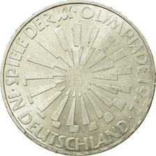 Coin, GERMANY - FEDERAL REPUBLIC, 10 Mark, 1972, Munich, EF(40-45), Silver