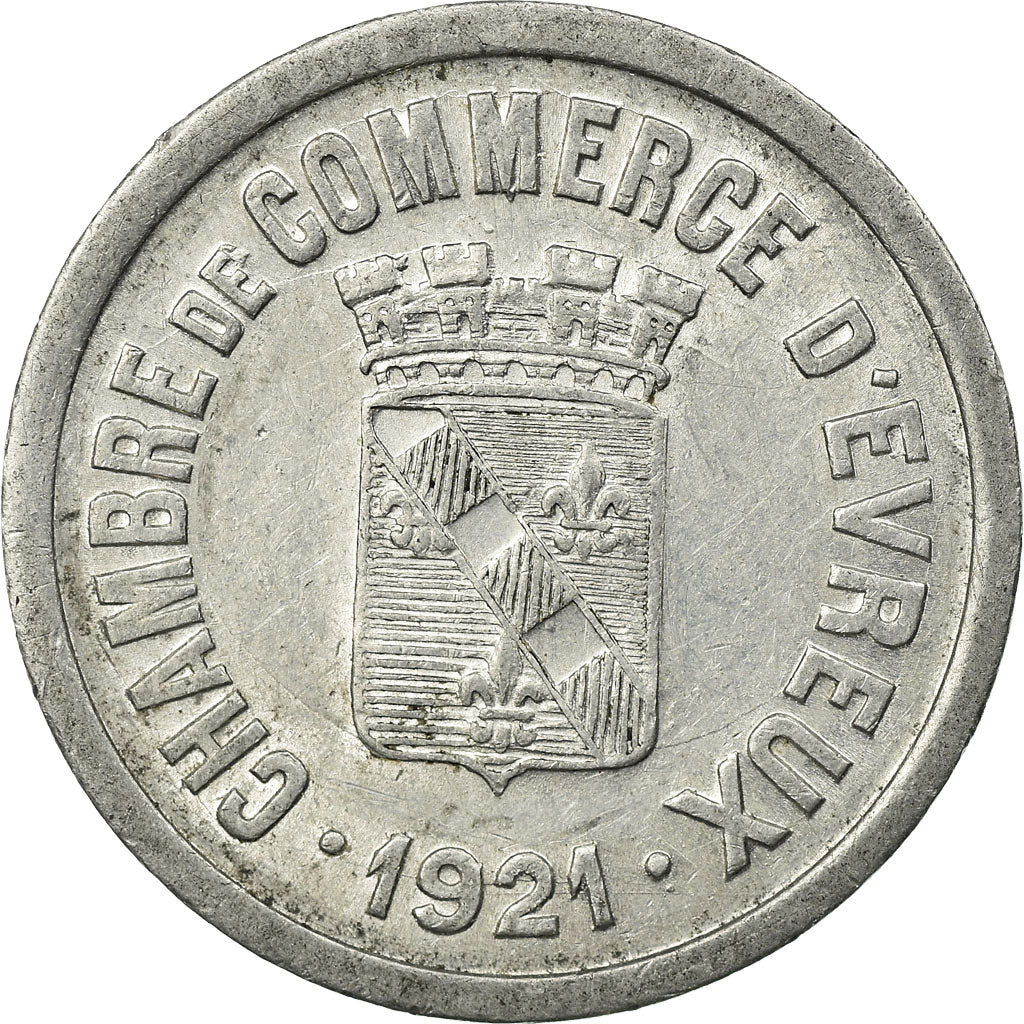 Münze, Frankreich, 25 Centimes, 1921, SS, Aluminium, Elie:10.3