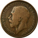 Coin, Great Britain, George V, Penny, 1917, VG(8-10), Bronze, KM:810