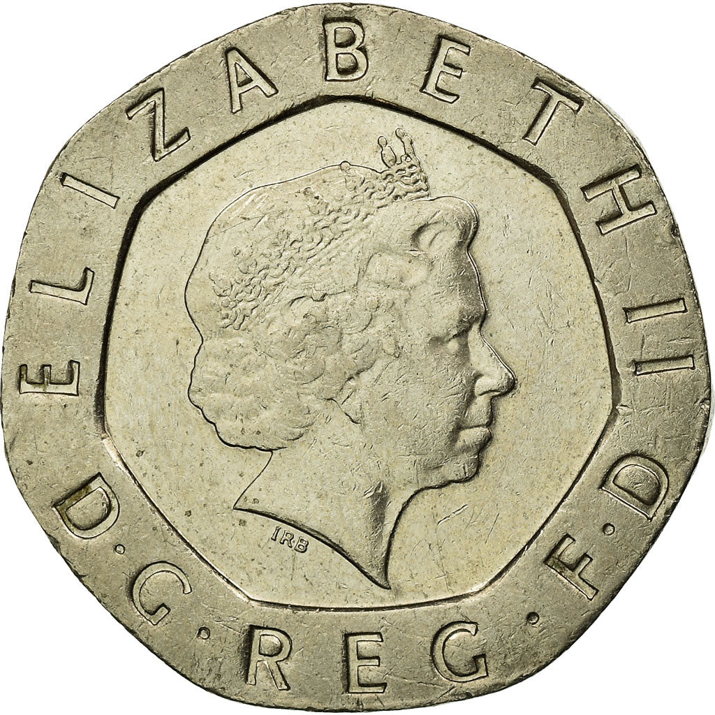 Münze, Großbritannien, Elizabeth II, 20 Pence, 2007, SS, Copper-nickel, KM:990