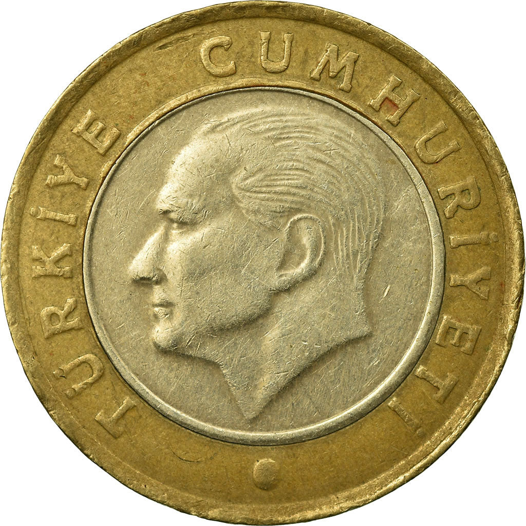 Monnaie, Turquie, Lira, 2009, TTB, Bi-Metallic, KM:1244