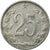 Moneda, Checoslovaquia, 25 Haleru, 1963, BC+, Aluminio, KM:54