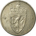 Coin, Norway, Olav V, 50 Öre, 1978, VF(20-25), Copper-nickel, KM:418