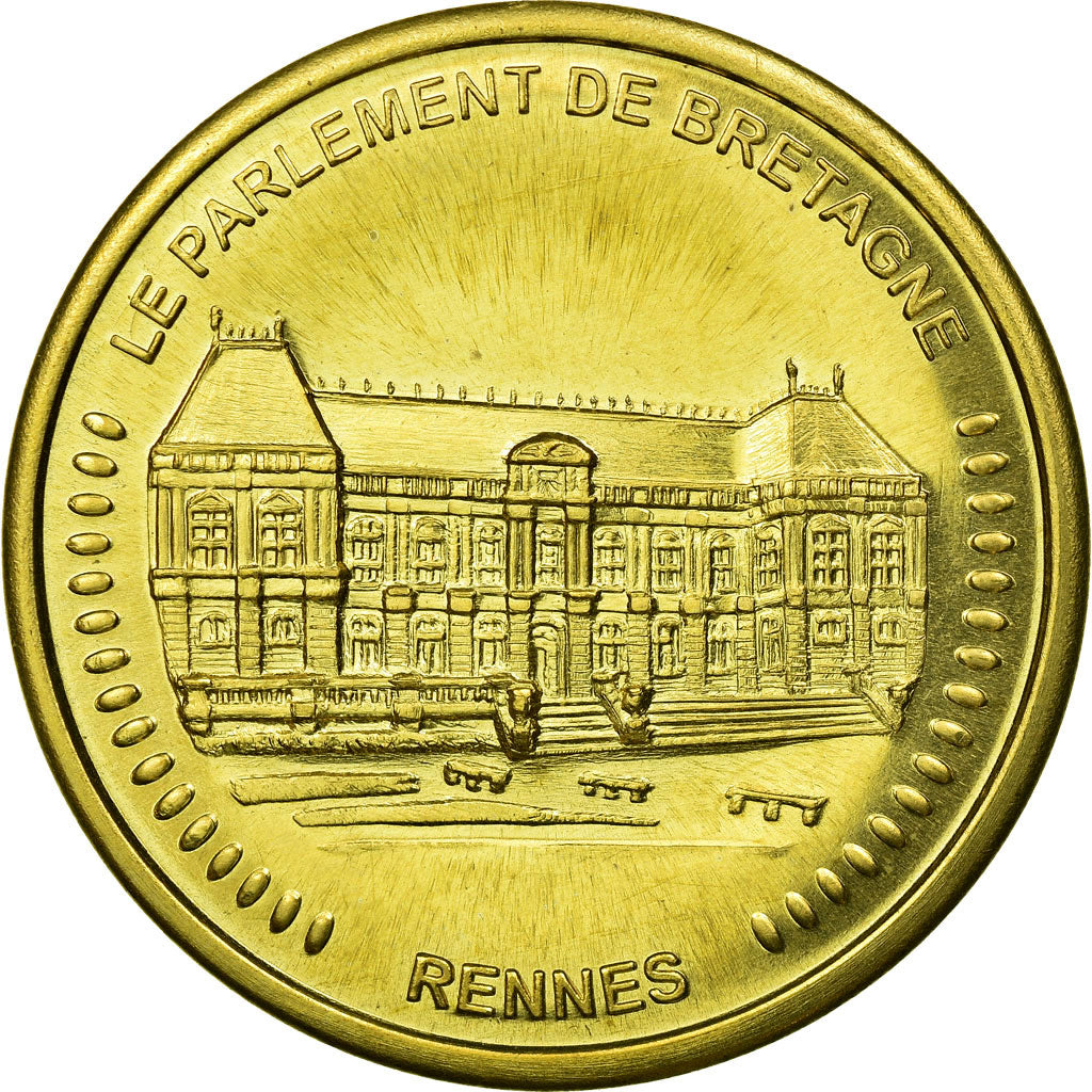 Francia, Jeton, Rennes - Le Parlement de Bretagne, Médaille Souvenir, EBC