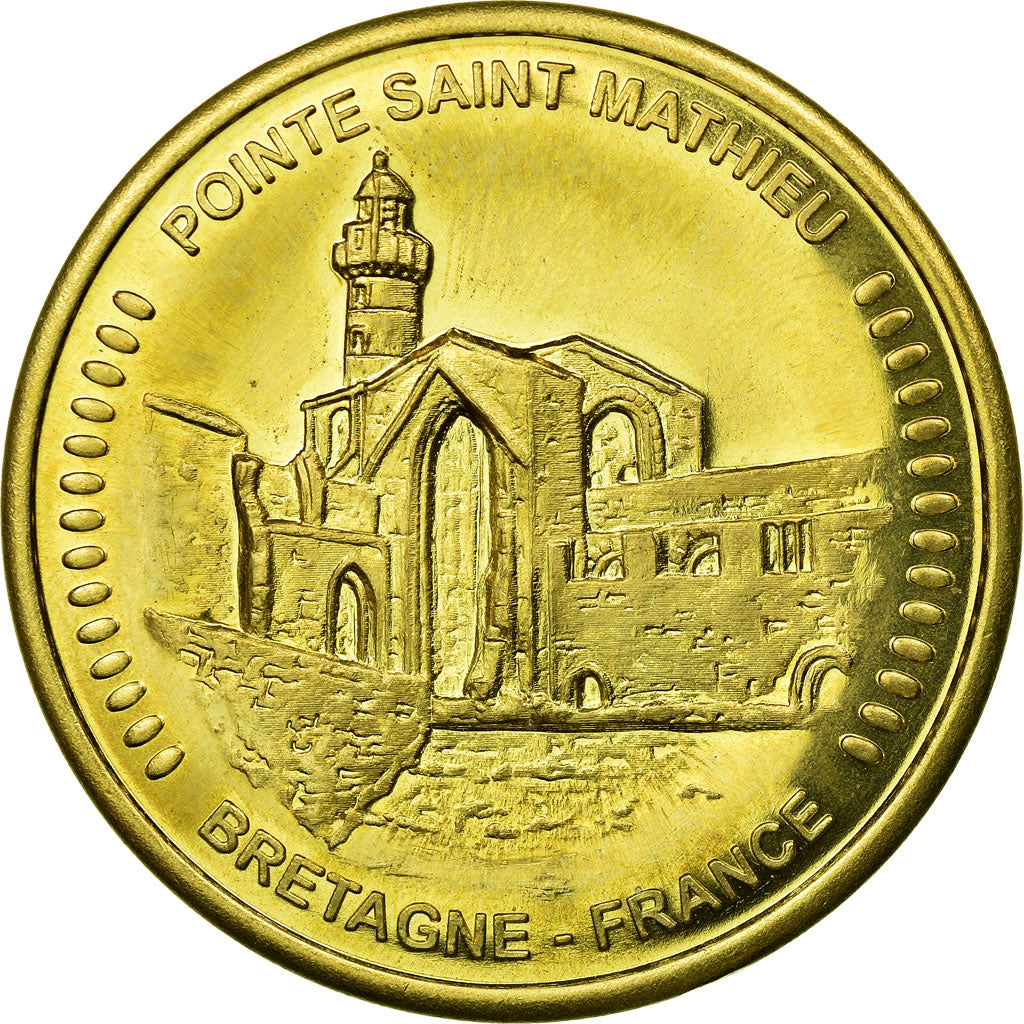 France, Jeton, Bretagne - Pointe de Saint-Mathieu, Médaille Souvenir