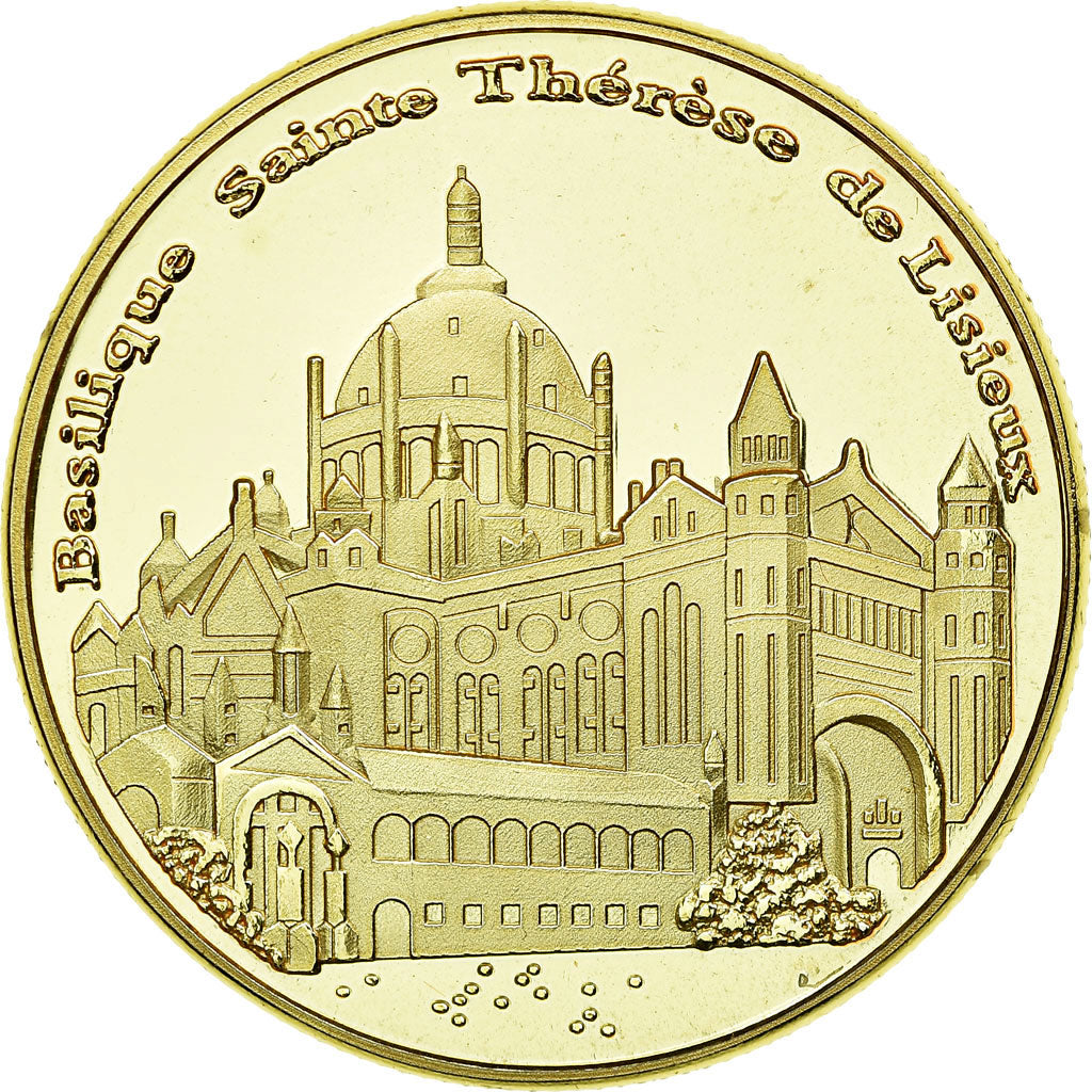 France, Jeton, Jeton Touristique, Lisieux - Basilique Ste Thérèse, Souvenirs