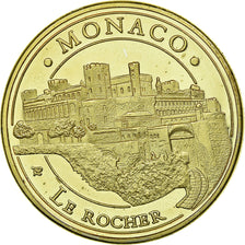 France, Token, Touristic token, 98/ Monaco - Le Rocher, Souvenirs et Patrimoine