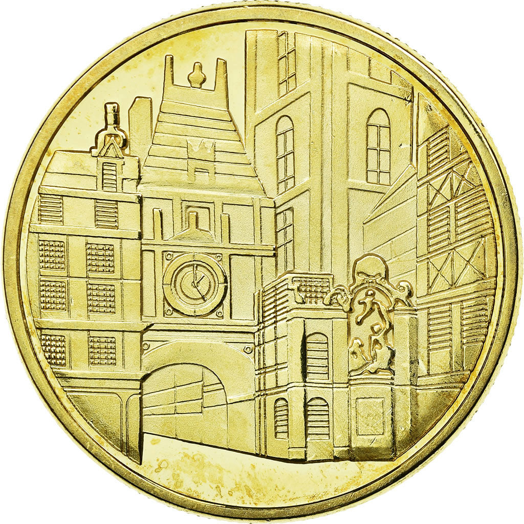 França, Token, Token turístico, Rouen - Gros Horloge, Souvenirs et Patrimoine