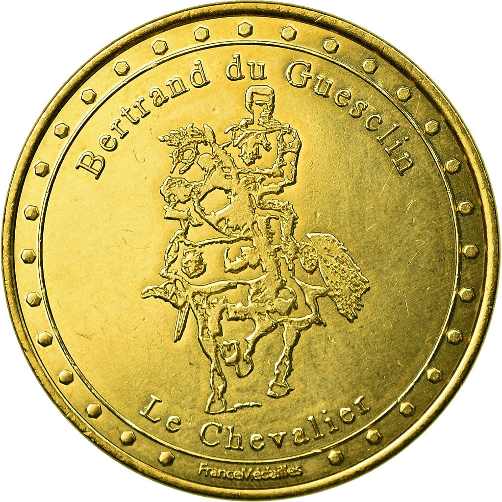 Francia, Token, Touristic token, Dinan - Chevalier Bertrand Du Guesclin, France