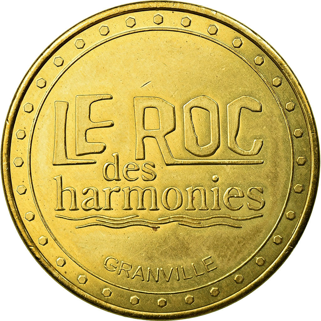 France, Token, Touristic token, Granville - Le Roc des Harmonies, France
