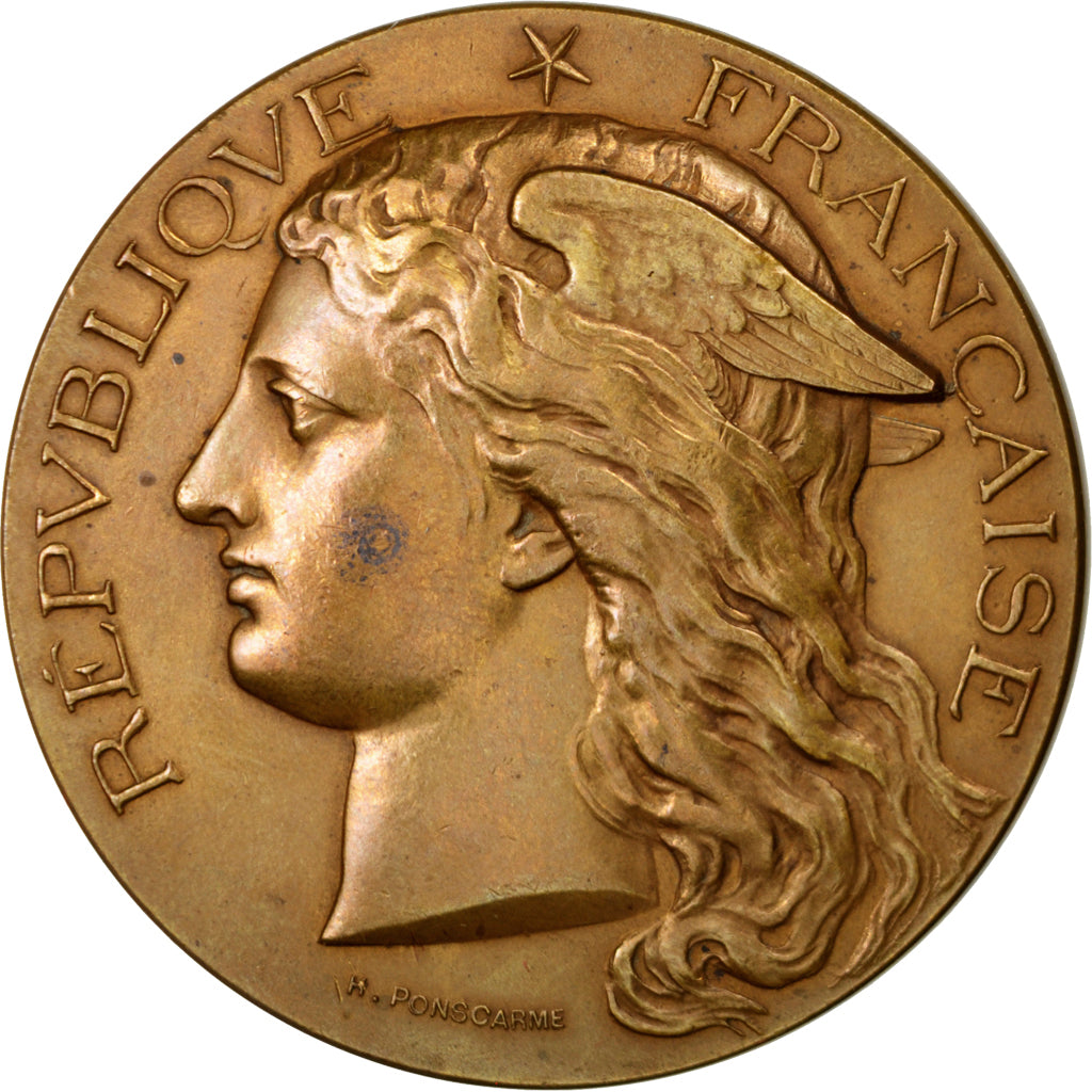 FRANCE, Medicine, French Third Republic, Medal, AU(55-58), Bronze, 51, 61.70