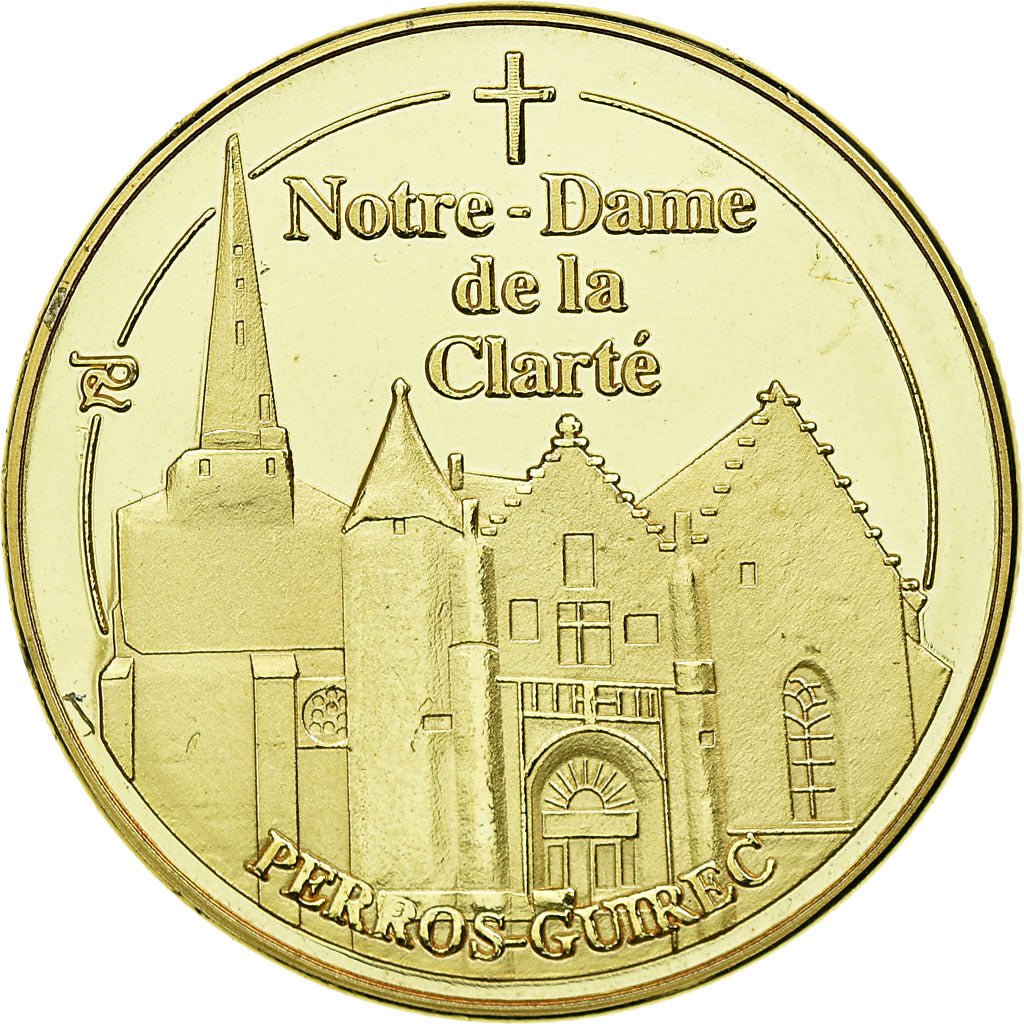 Francia, Token, Touristic token, Bretagne - Perros-Guirec - Notre Dame de la