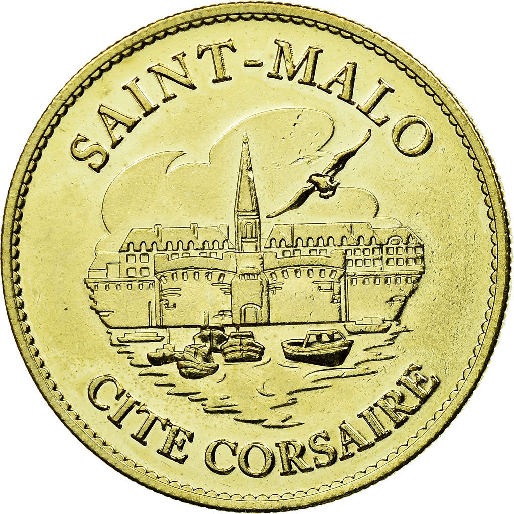 France, Token, Touristic token, Saint-Malo - Cité Corsaire, France Médailles