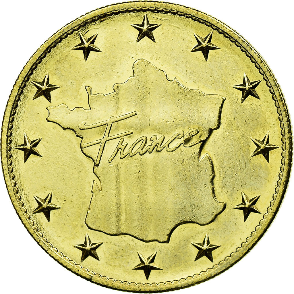 France, Token, Touristic token, Lyon - Notre  Dame de Fourviere, France