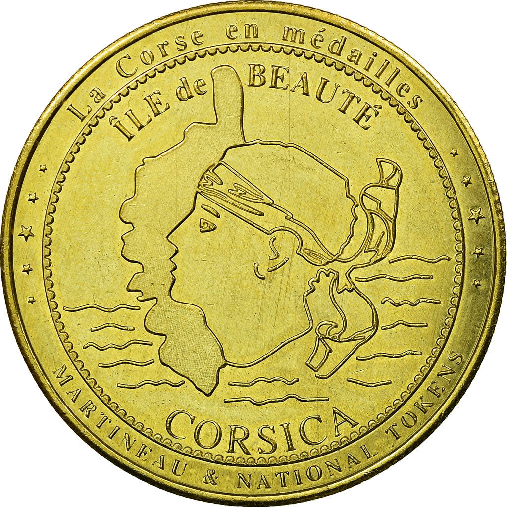 France, Jeton, Jeton Touristique, Ajaccio - Ville impériale, Martineau et