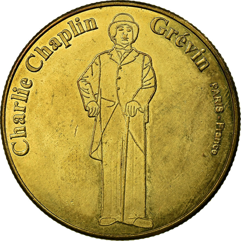 France, Token, Touristic token, Paris - Musée Grévin - Charlie Chaplin, Paris