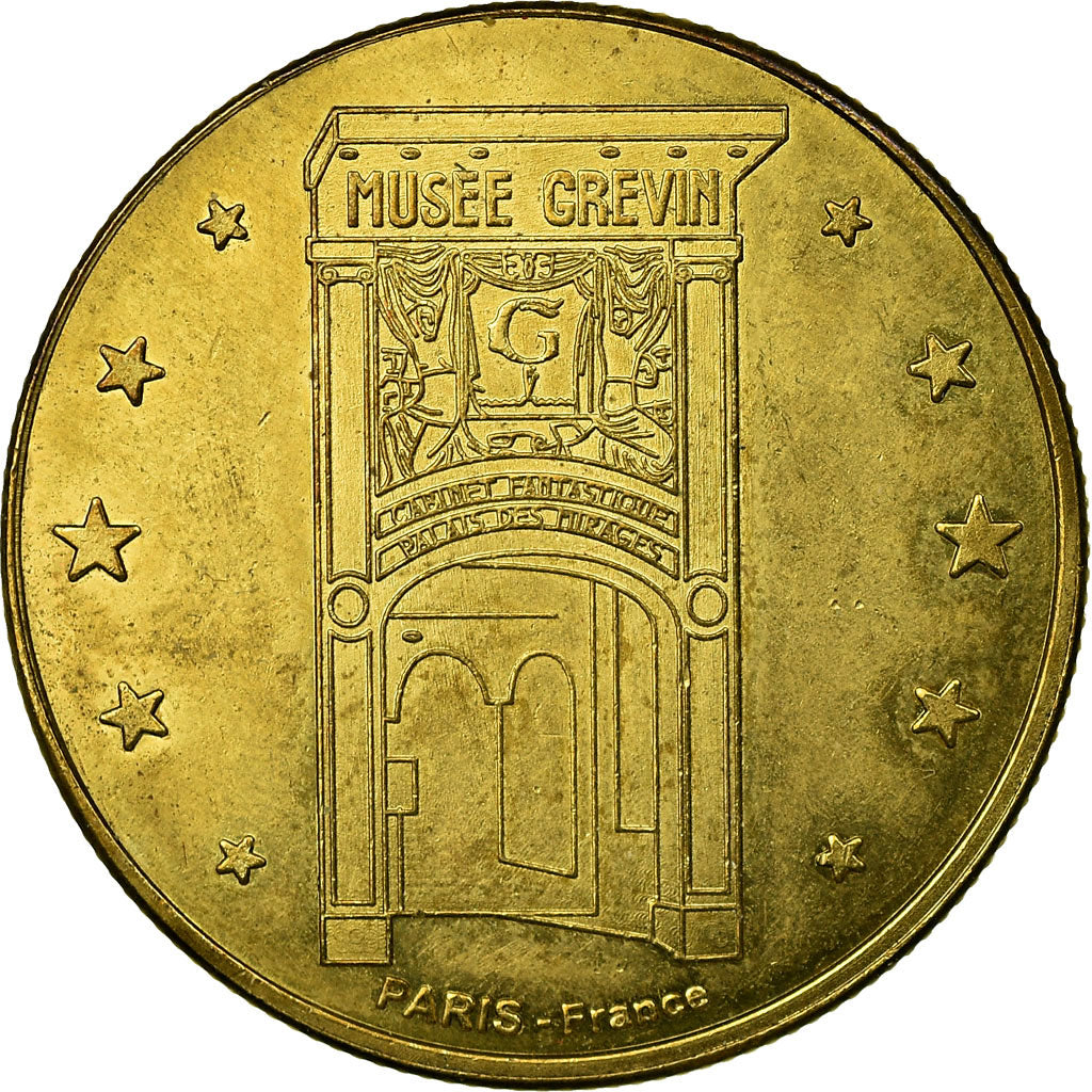 France, Token, Touristic token, Paris - Musée Grévin - Charlie Chaplin, Paris