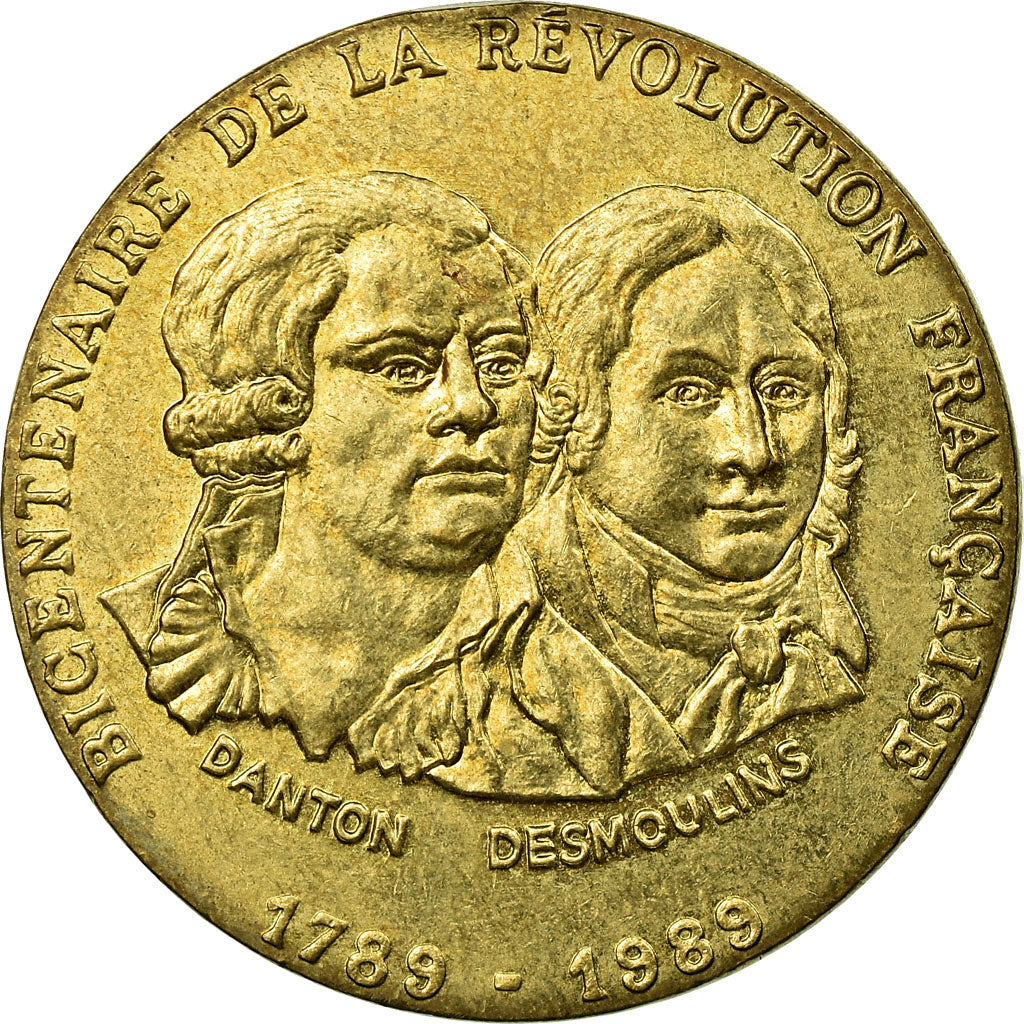 France, Jeton, Jeton Touristique, Bicentenaire de la Révolution Française -