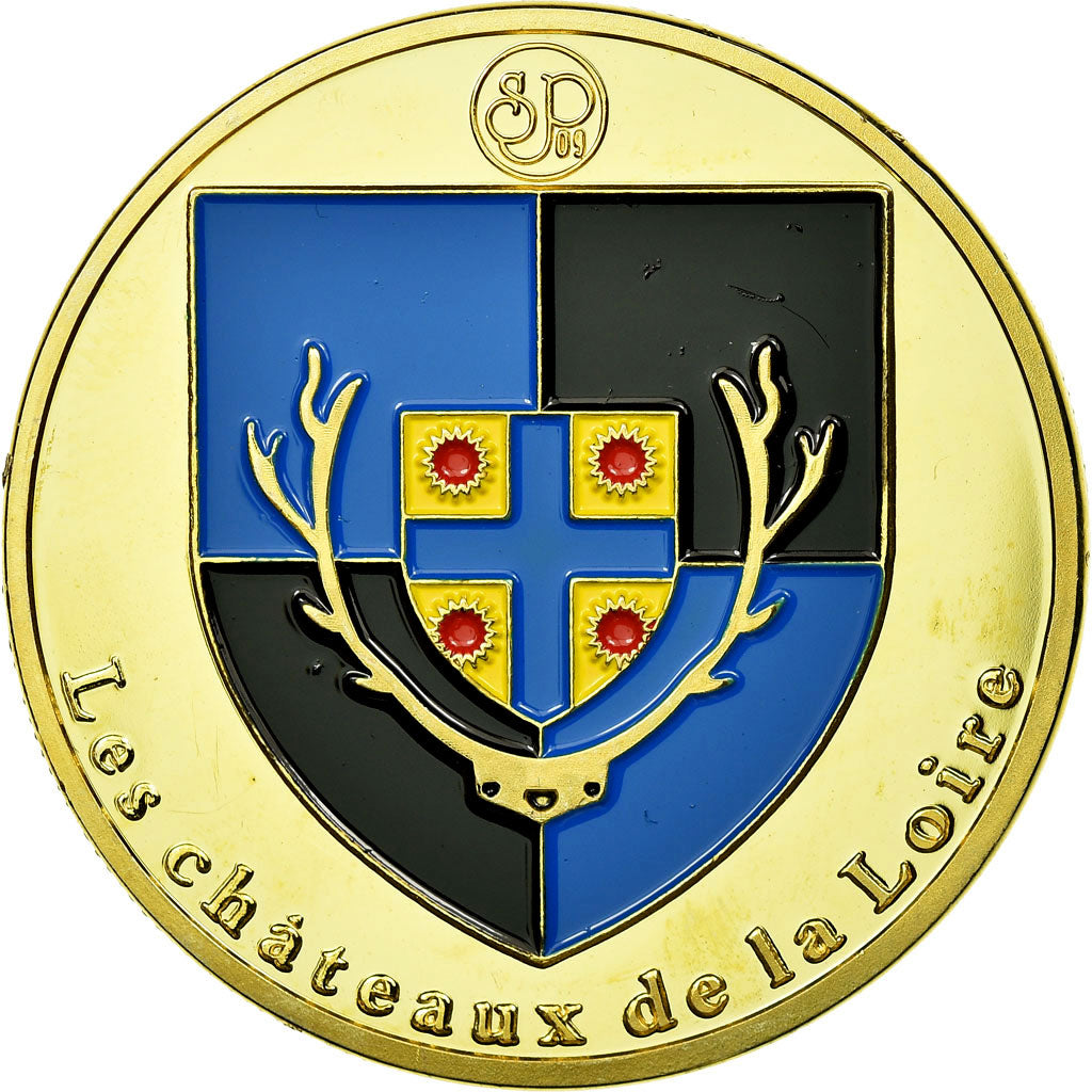 Francia, Token, Touristic token, Cheverny - Château, Souvenirs et Patrimoine
