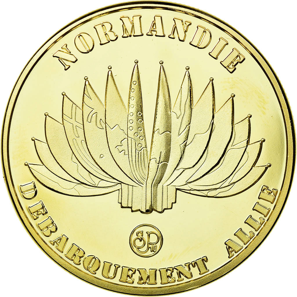 Frankreich, Token, Touristic token, Arromanches - Débarquement allié