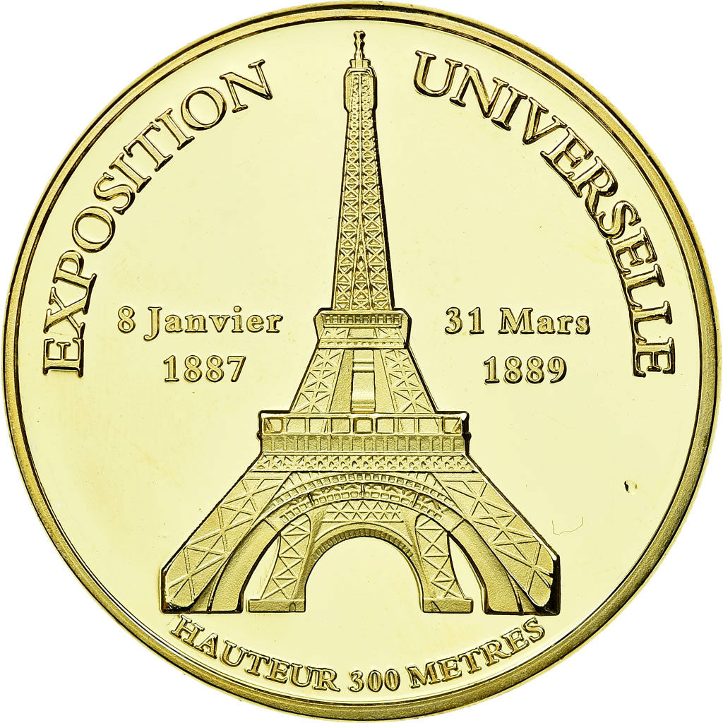 France, Token, Touristic token, Paris - La Tour Eiffel - Exposition universelle