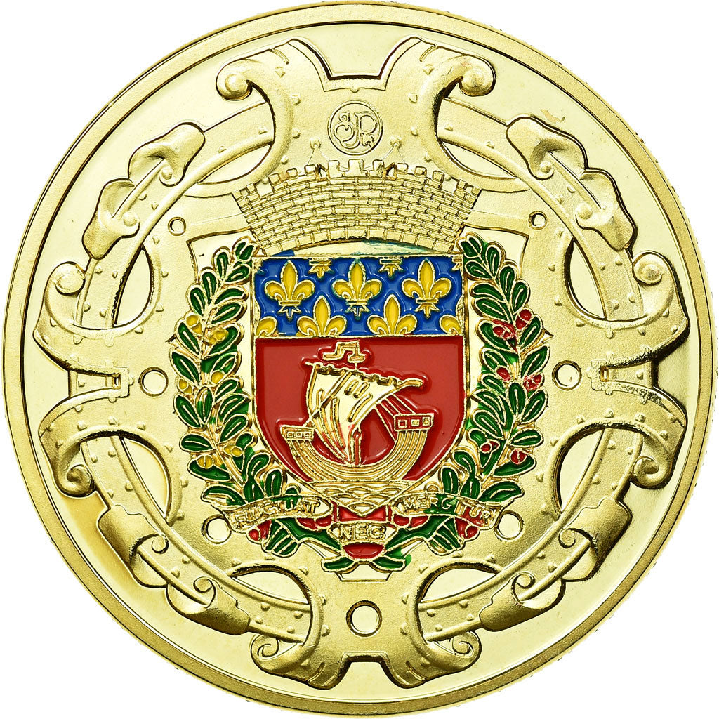 Frankreich, Token, Touristic token, Paris - Les 3 monuments, Souvenirs et