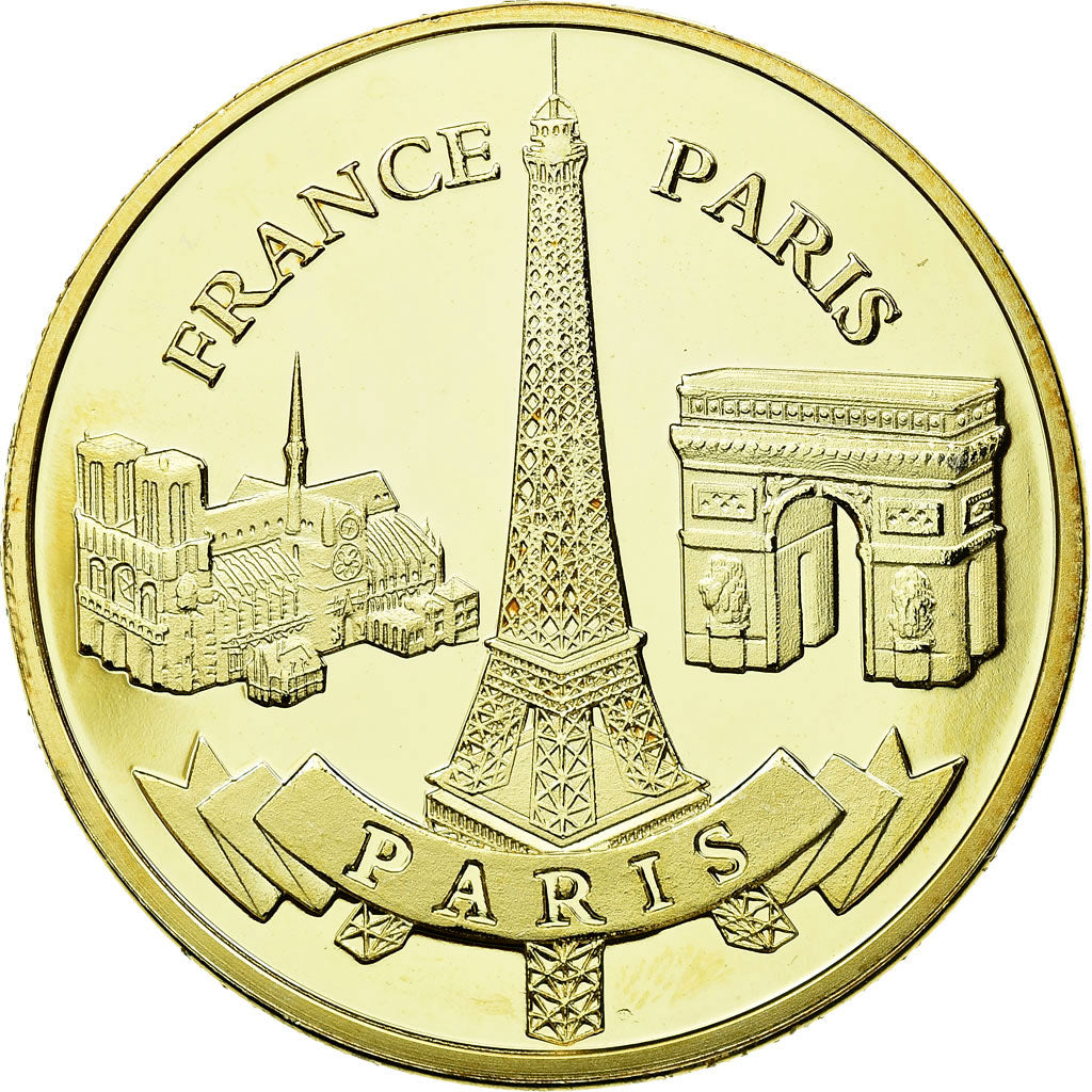 Frankreich, Token, Touristic token, Paris - Les 3 monuments, Souvenirs et